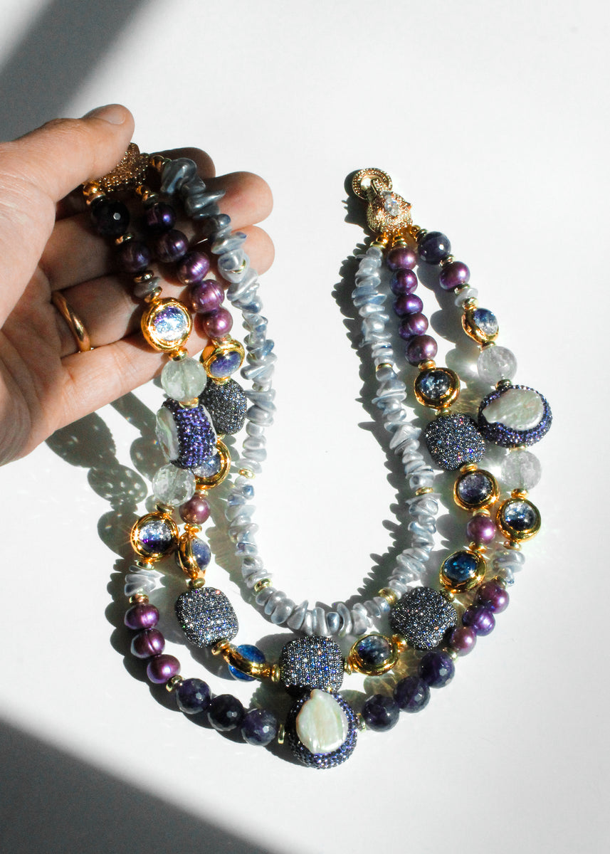【BLACKPURPLE】☆Marilyn Crystal Layering Pearl Necklac.e il_340x270.6296829246_pyms.jpg