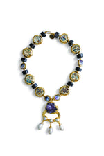 Edgar Navarro Pearl and Amethyst Necklace