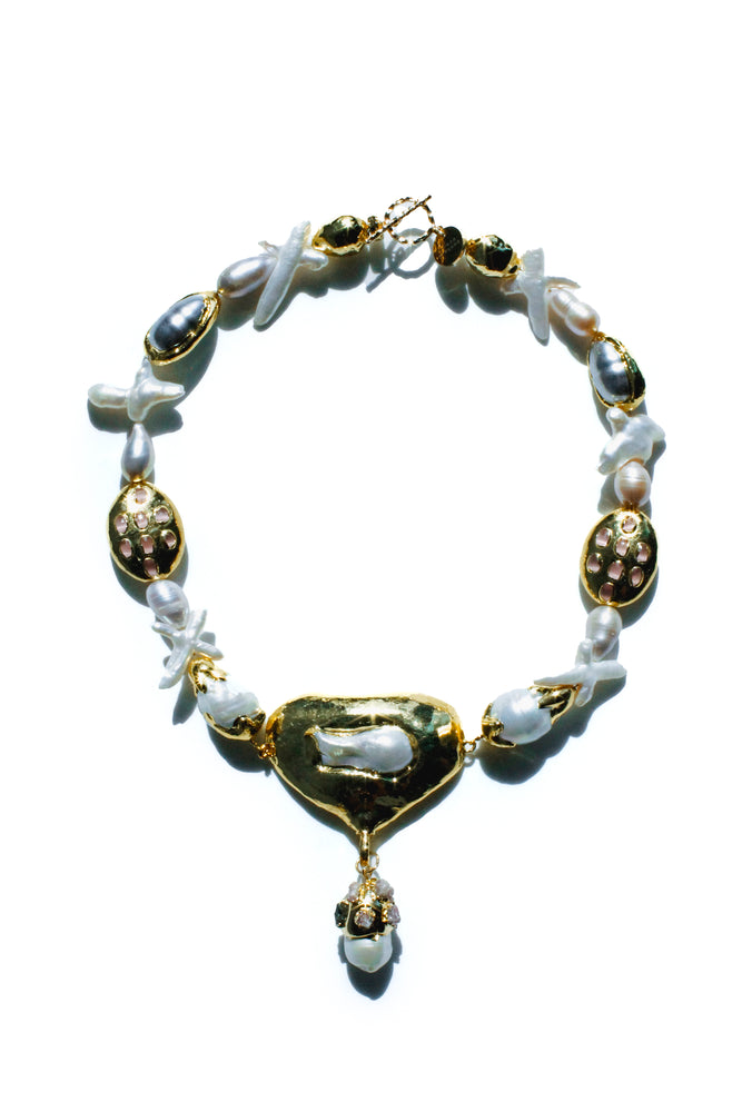 Navarro Baroque Pearl Necklace